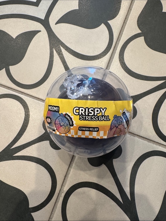 crispy stress ball Other - - Yellow Packaged Blue Stress Relief Toy